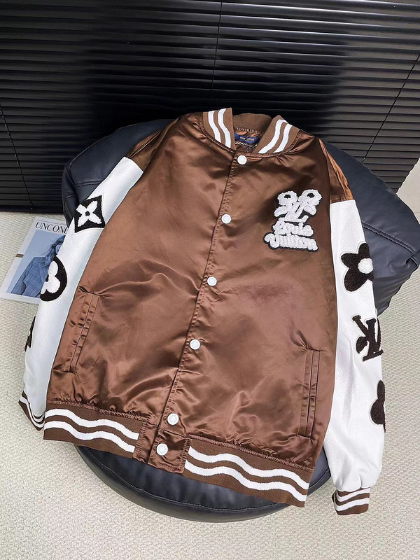 Louis Vuitton Baseball Jacket Mens ID:20240912-68